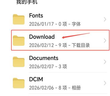 Download目录